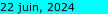 22 juin, 2024