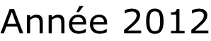 Année 2012